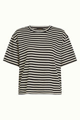 Boxy Top Chopito Stripe - Black