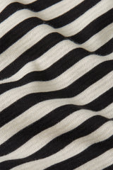 Raglan Tee Chopito Stripe - Black