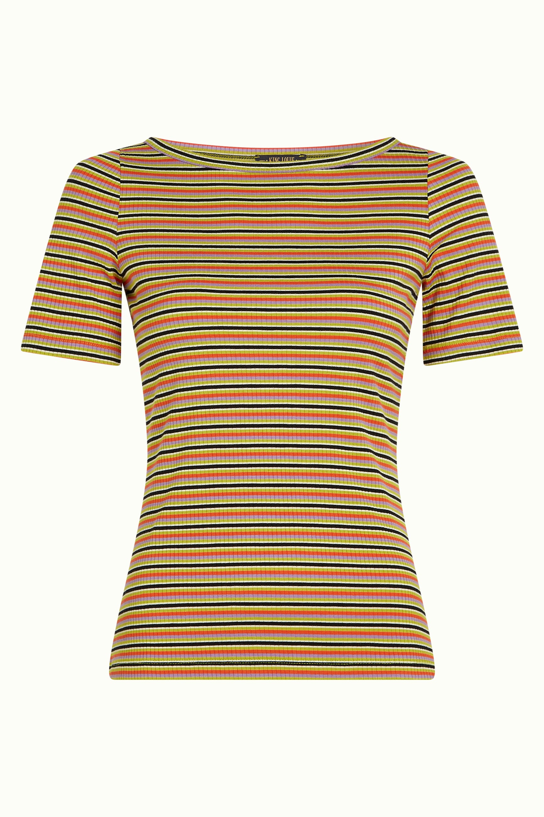 Lili Tee Mistral Stripe - Green Envy