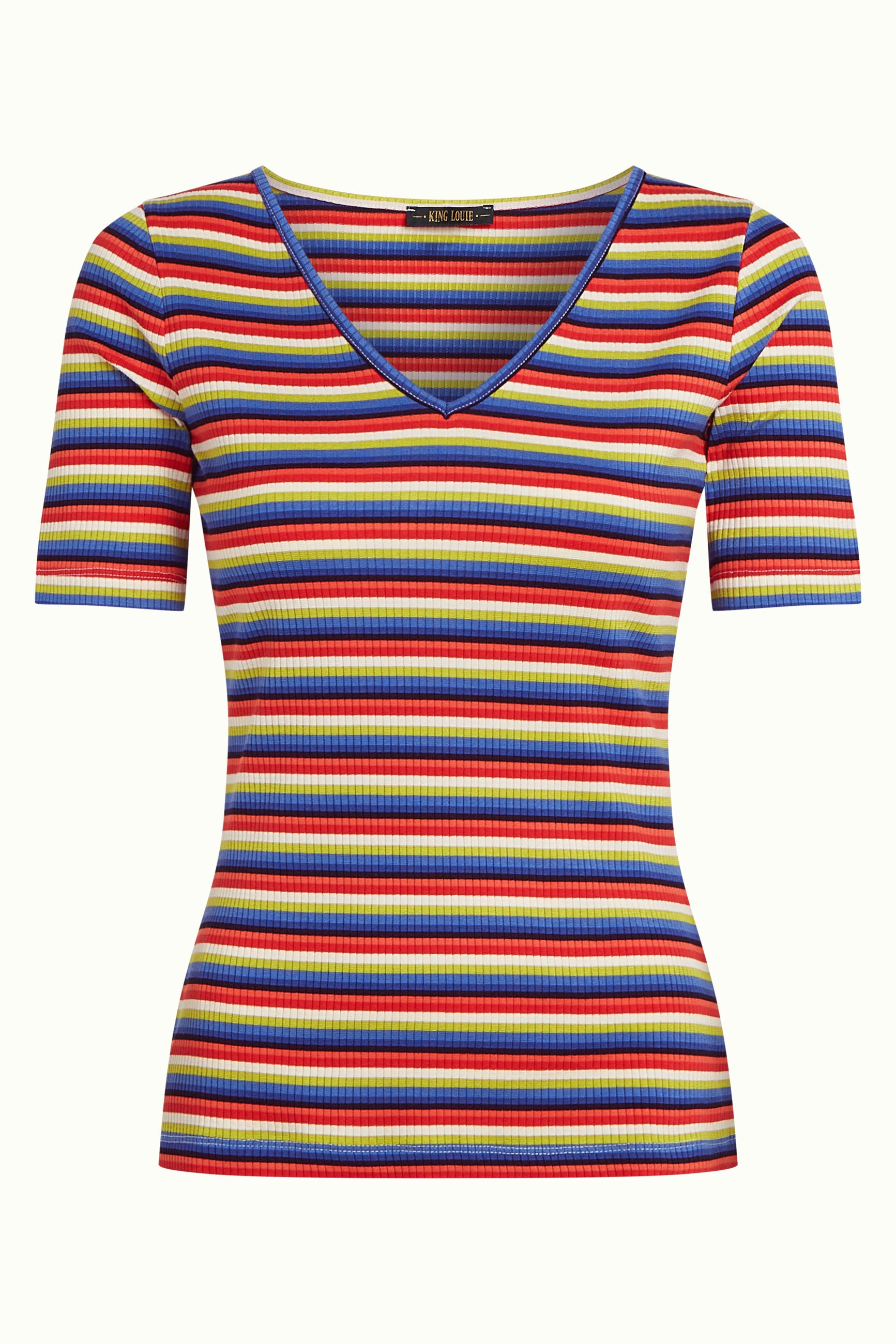 Carice V Top Samui Stripe - Bluing