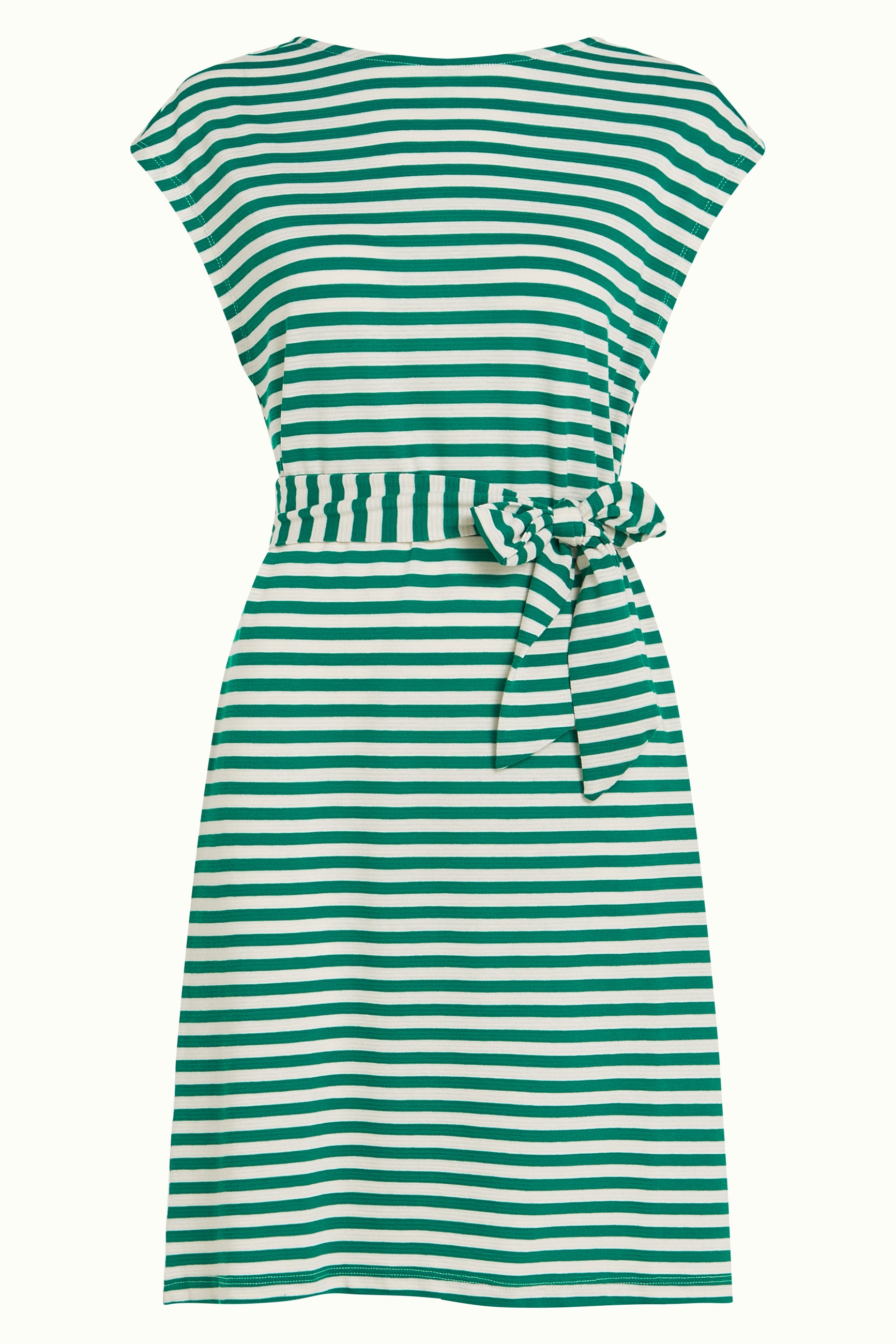 Manon Dress Chopito Stripe - Ultra Green