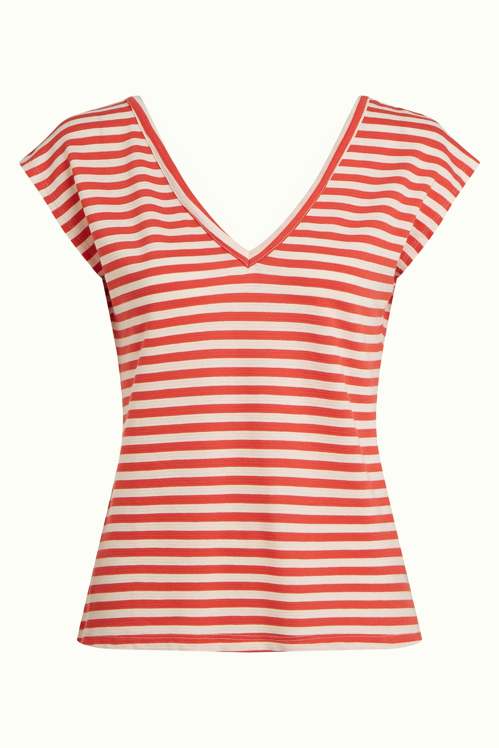 Double V Top Chopito Stripe - Summer Fig