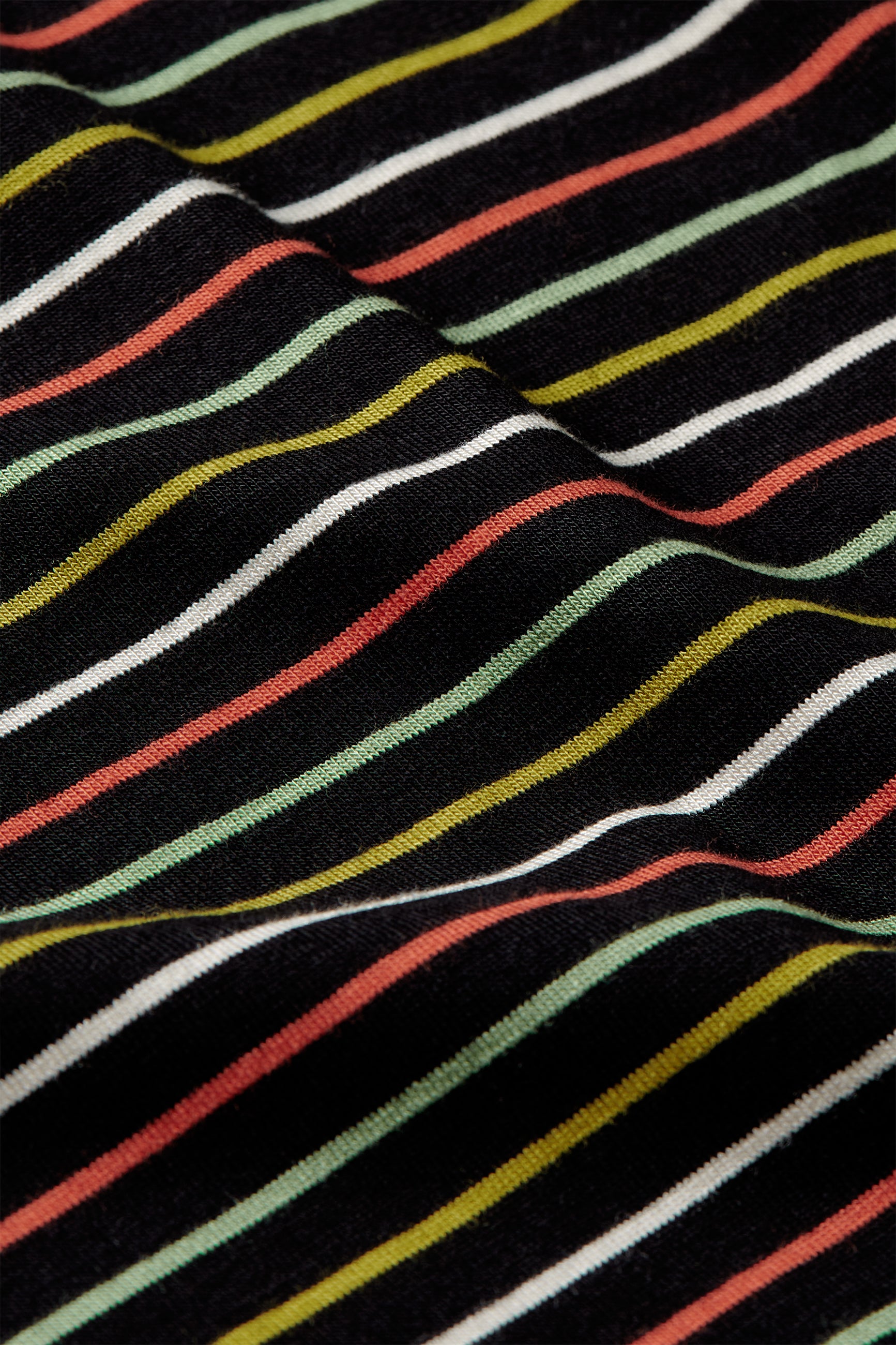 Nadya Dress Menchini Stripe - Black