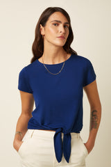 Knot Shirt Tulum - Mazarine