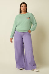 Febe Sweater Peachy - Cameo Green