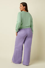 Febe Sweater Peachy - Cameo Green