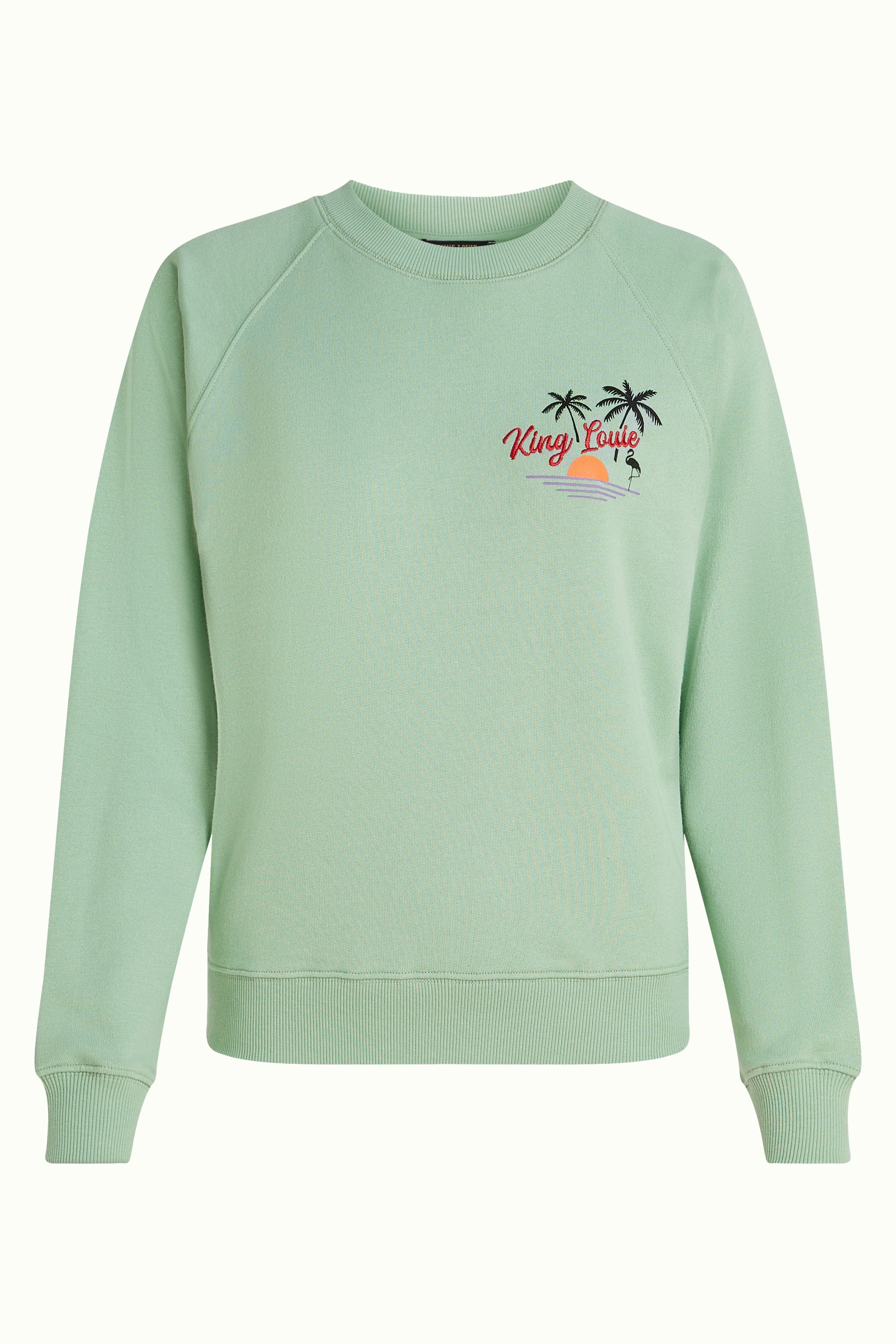 Febe Sweater Peachy - Cameo Green