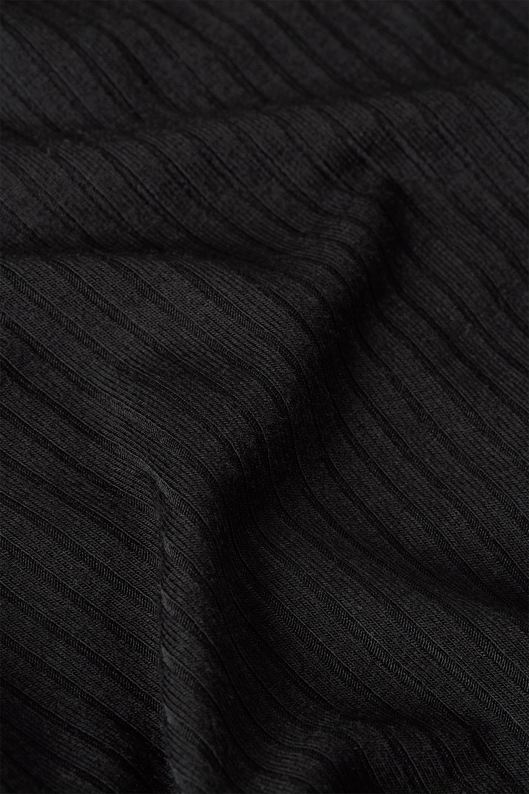 Brigitta Camisole Uni Rib - Black