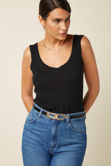 Brigitta Camisole Halo - Black