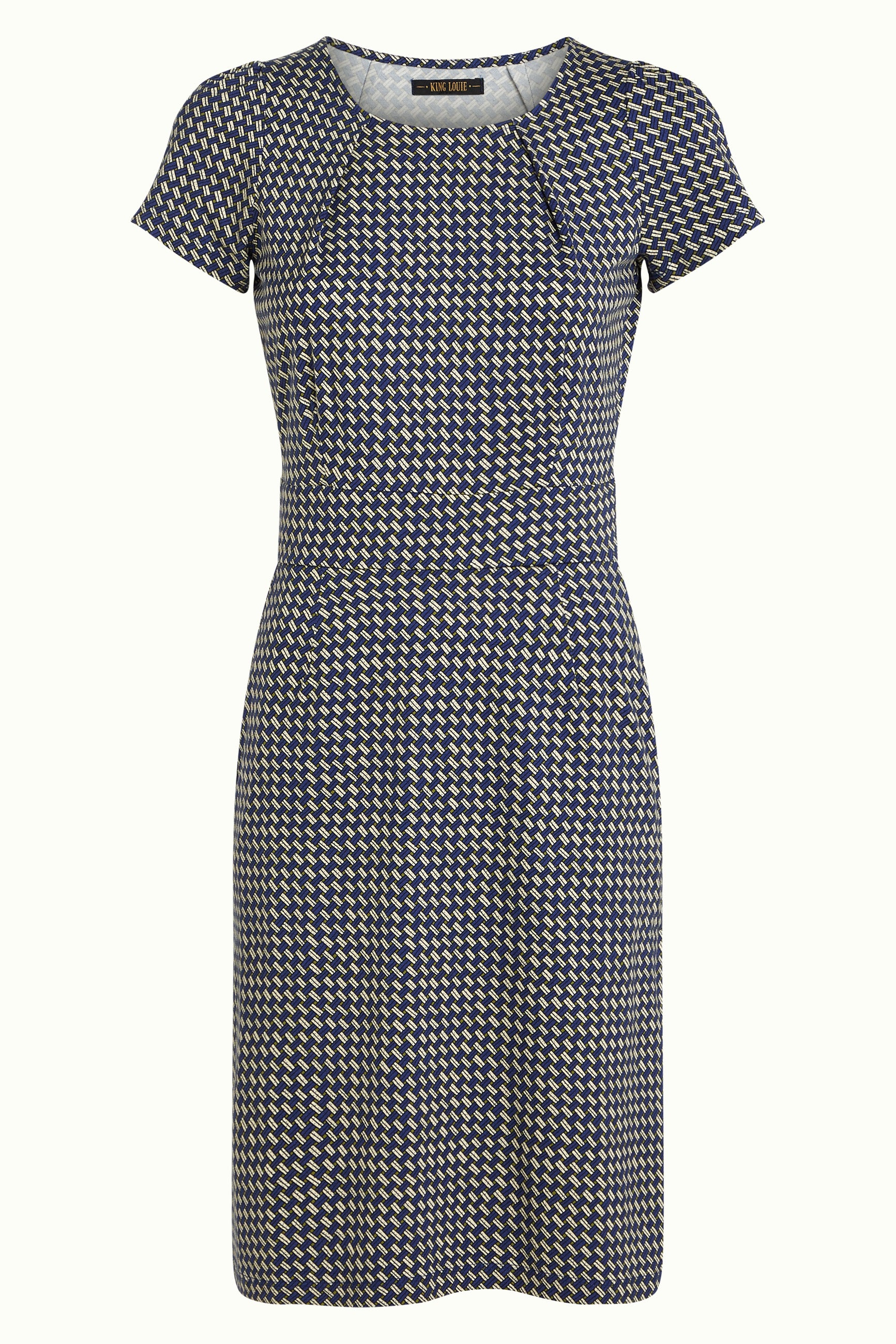 Mona Dress Blizzy - Mazarine