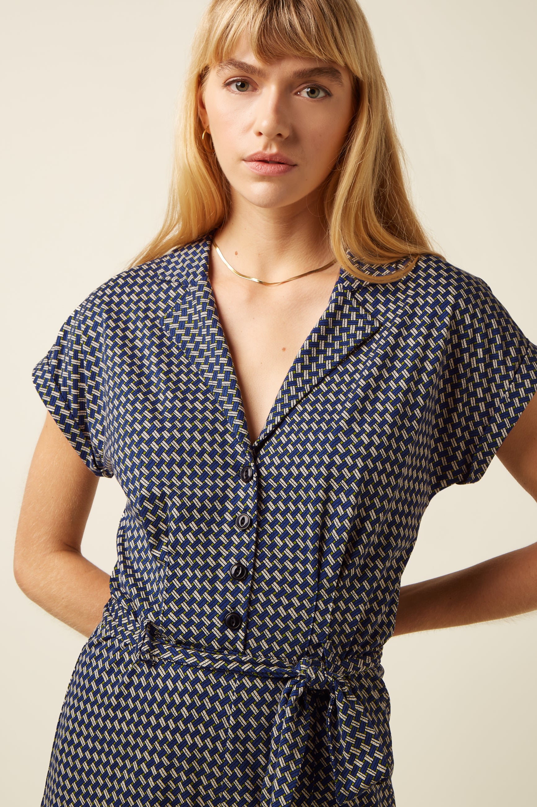 Darcy Jumpsuit Blizzy - Mazarine