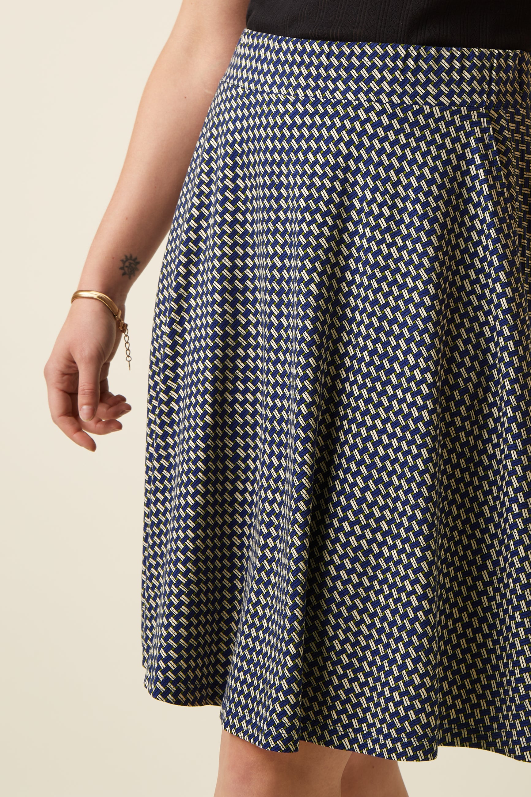 Serena Skirt Blizzy - Mazarine