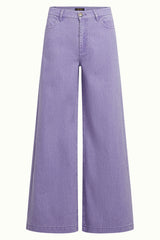 Peppa Pants Colored Denim - Sheer Lilac