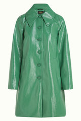 Anais Coat Shine - Neptune Green