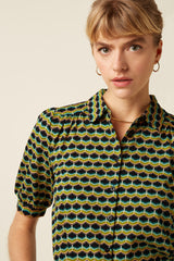 Carina Blouse Drift - Ponderosa Green