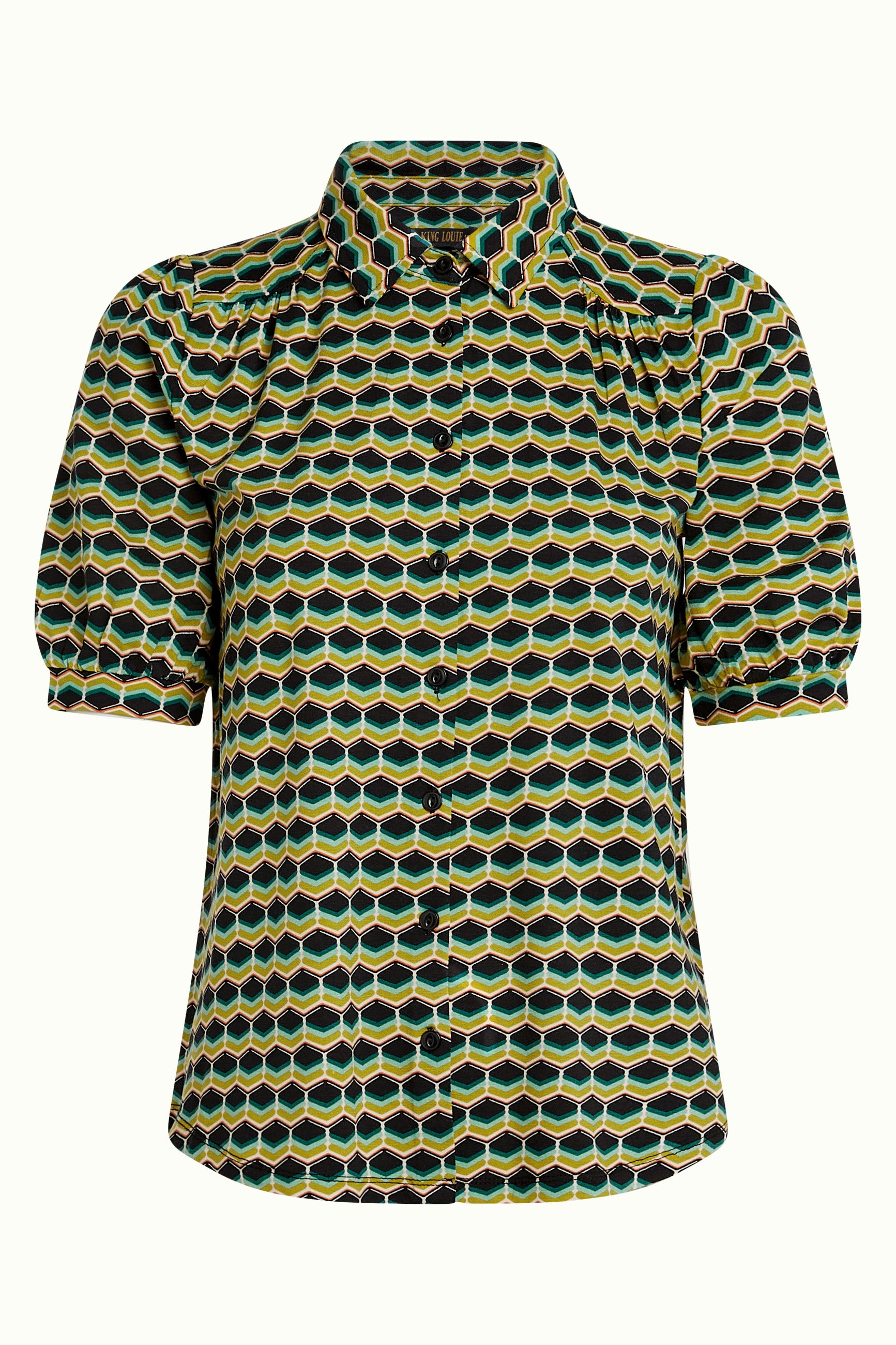 Carina Blouse Drift - Ponderosa Green