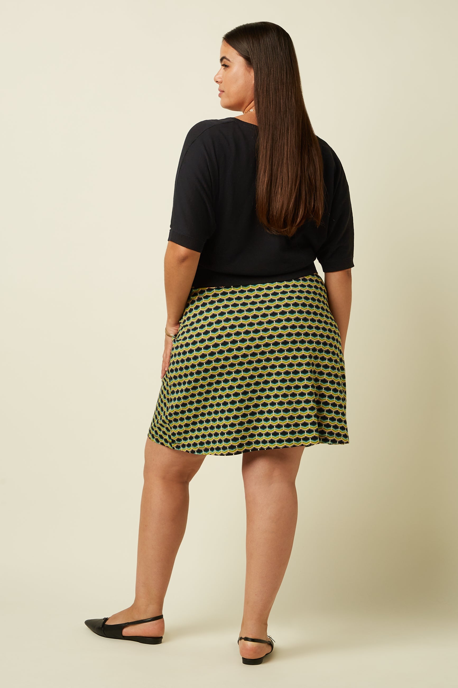 Border Skirt Drift - Ponderosa Green