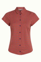 Blouse Bora Bora - Chili Red