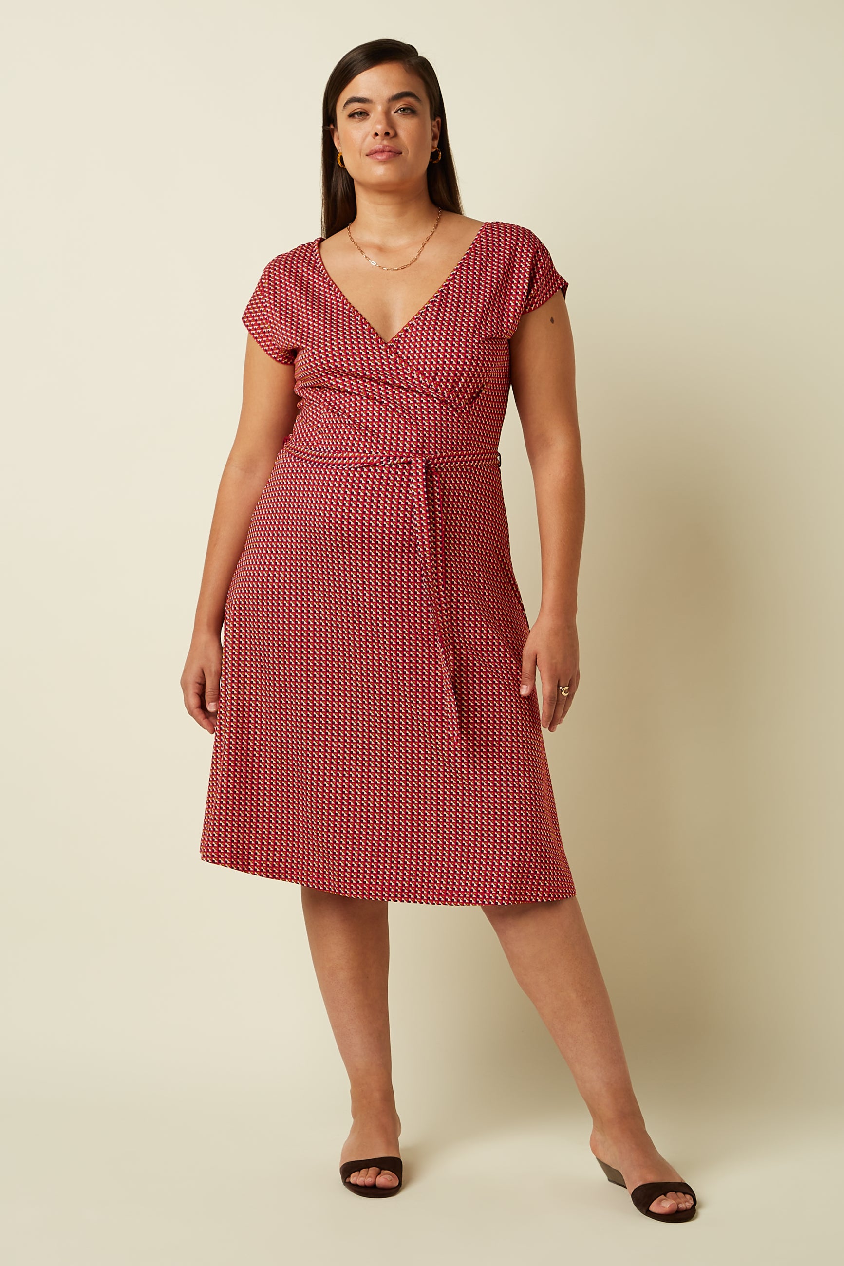 Mira Dress Bora Bora - Chili Red