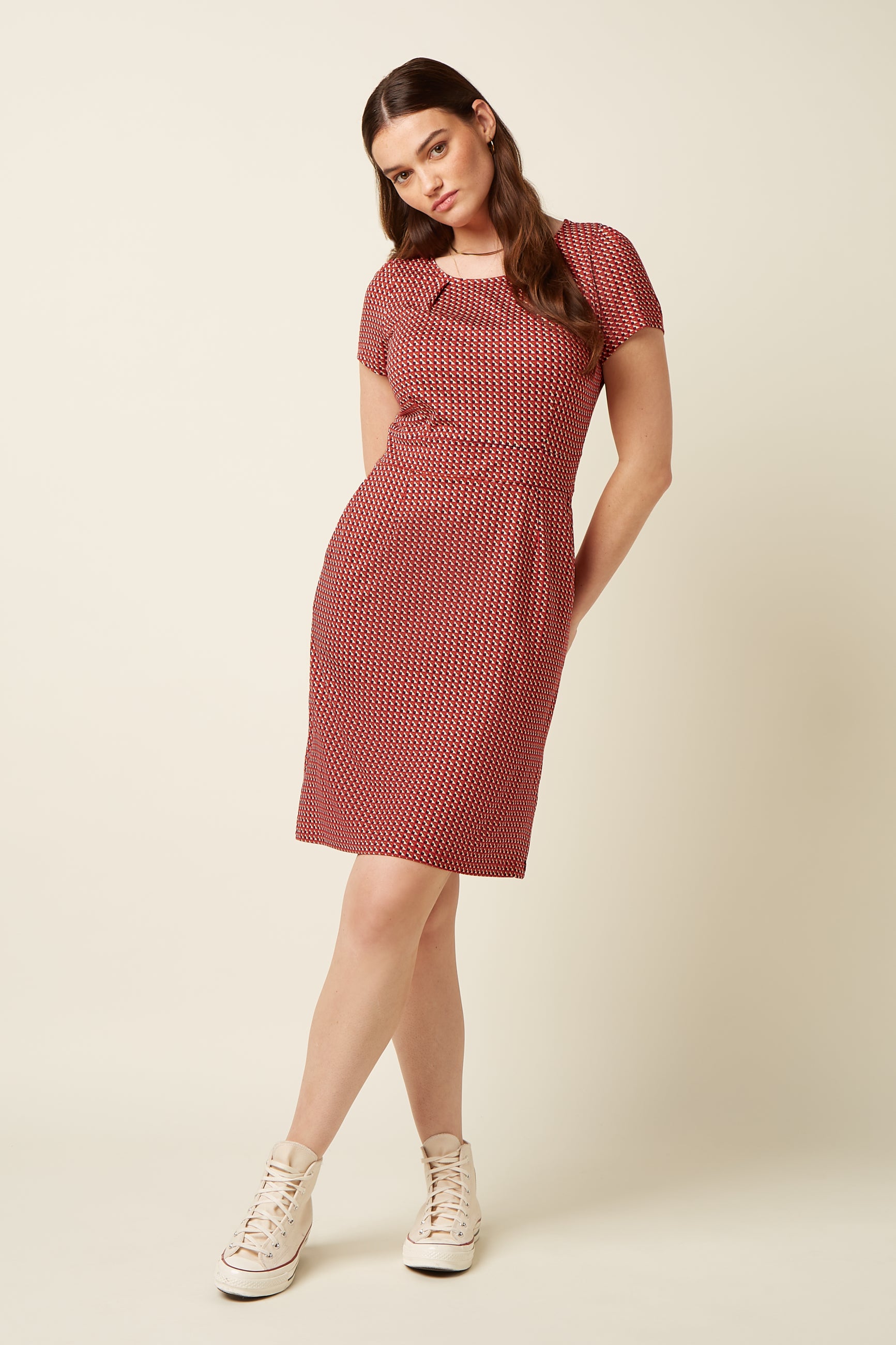 Mona Dress Bora Bora - Chili Red