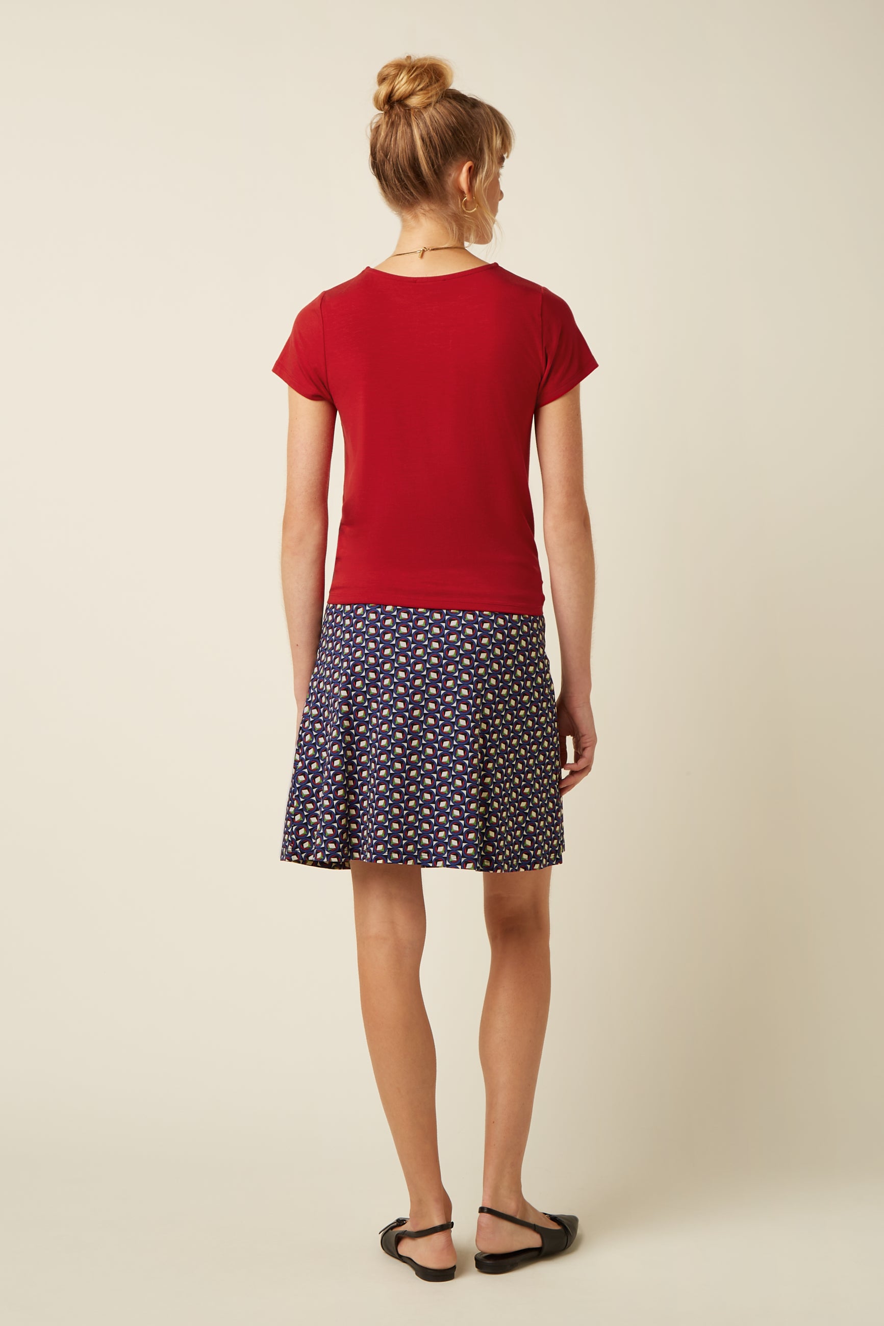 Border Skirt Fifi - Mazarine
