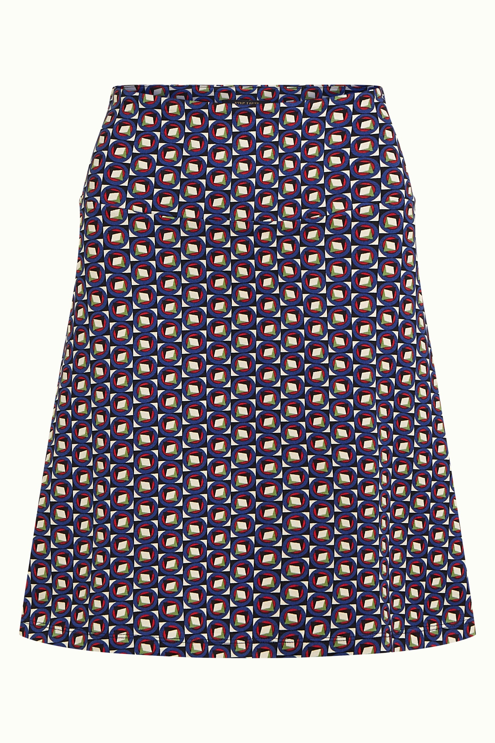 Border Skirt Fifi - Mazarine