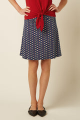 Border Skirt Fifi - Mazarine