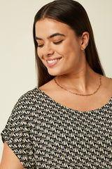 Aria Top Laguna - Black