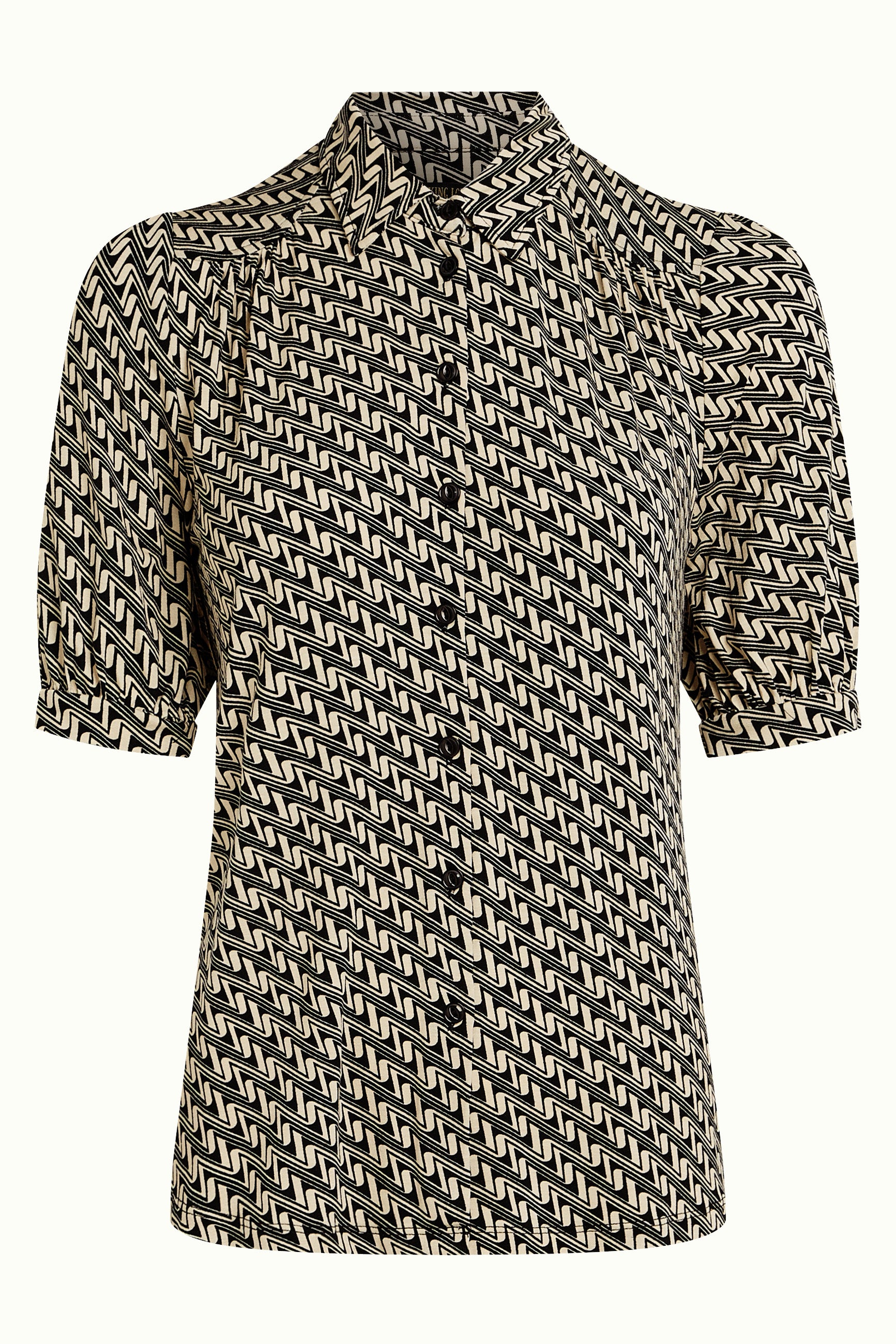 Carina Blouse Laguna - Black