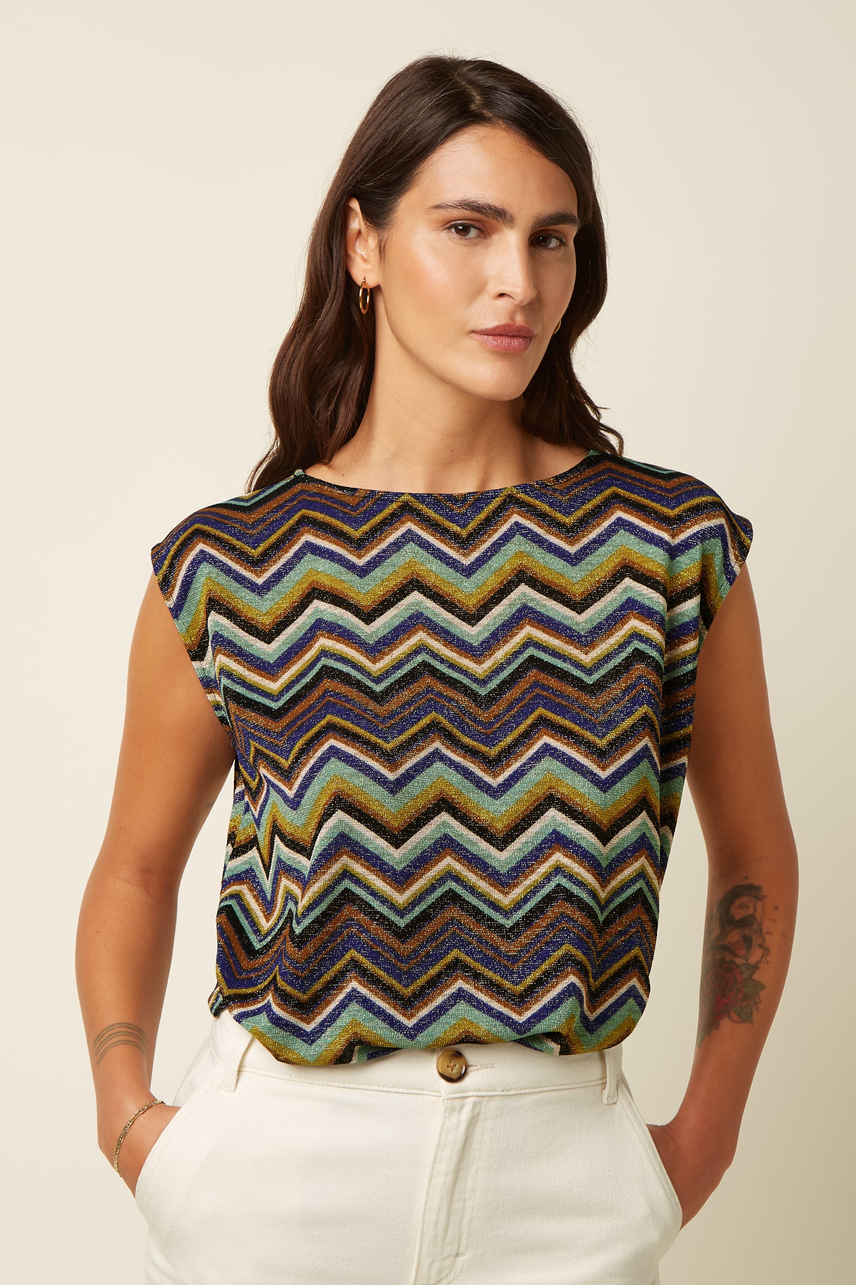 Selly Top Shio - Strong Blue