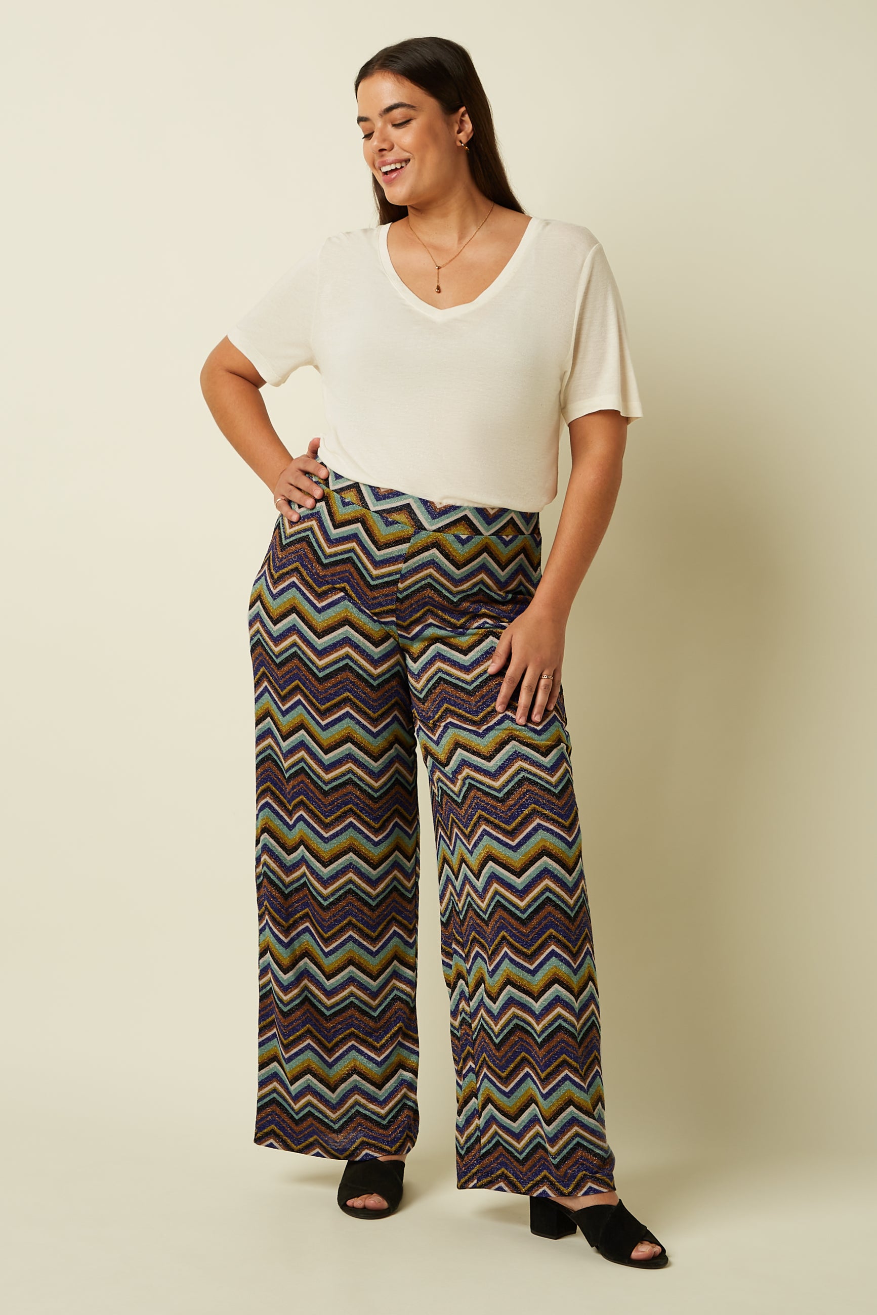 Sara Pants Shio - Strong Blue