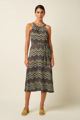 Hazel Dress Shio - Strong Blue