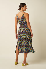 Hazel Dress Shio - Strong Blue