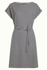 Aria Tunic Dress Mariniere Stripe - Beacon Blue