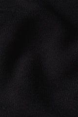 Border Palazzo Cropped Pants Milano Uni - Black