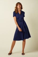 Sheeva Dress Viscose Classic - Beacon Blue