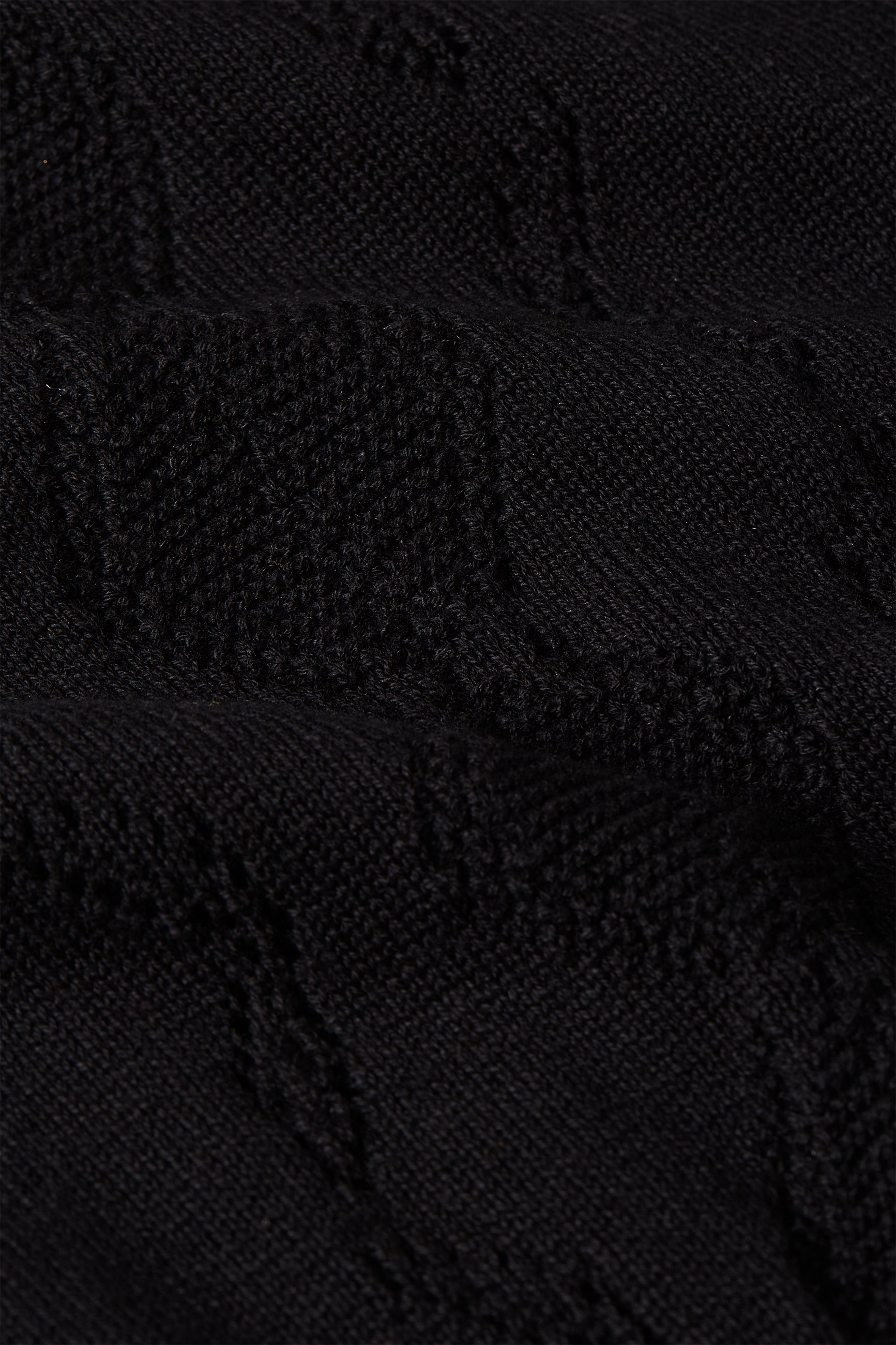 Lina Dress Rocky Ajour - Black