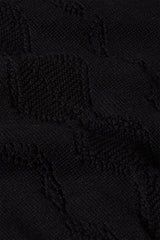 Lina Dress Rocky Ajour - Black