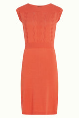 Lina Dress Rocky Ajour - Summer Fig