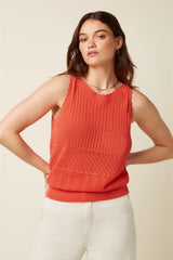 Nicky Top Rocky Ajour - Summer Fig