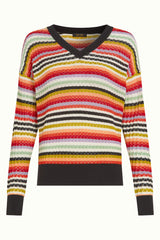 Mauve V Top Basile - Multi Color