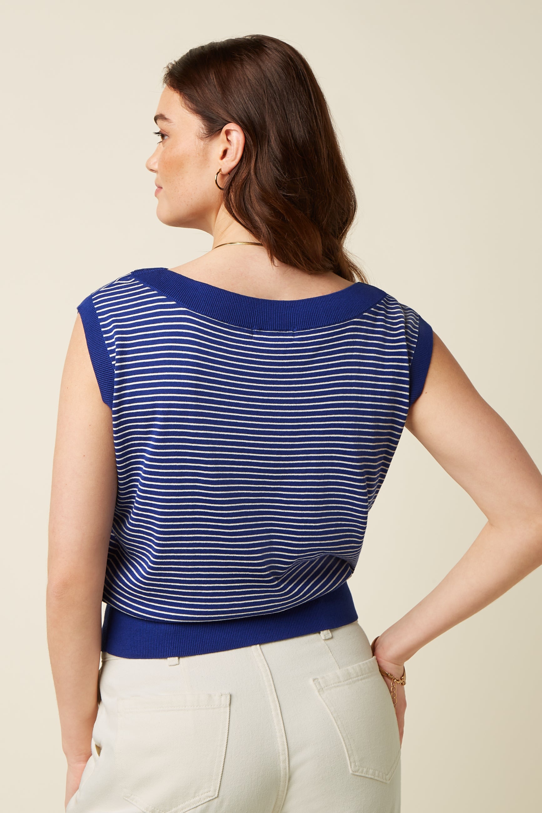 Eva Knit Top D' Oleron - Mazarine