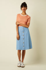 Agnes Top Denis - Nectarine Orange