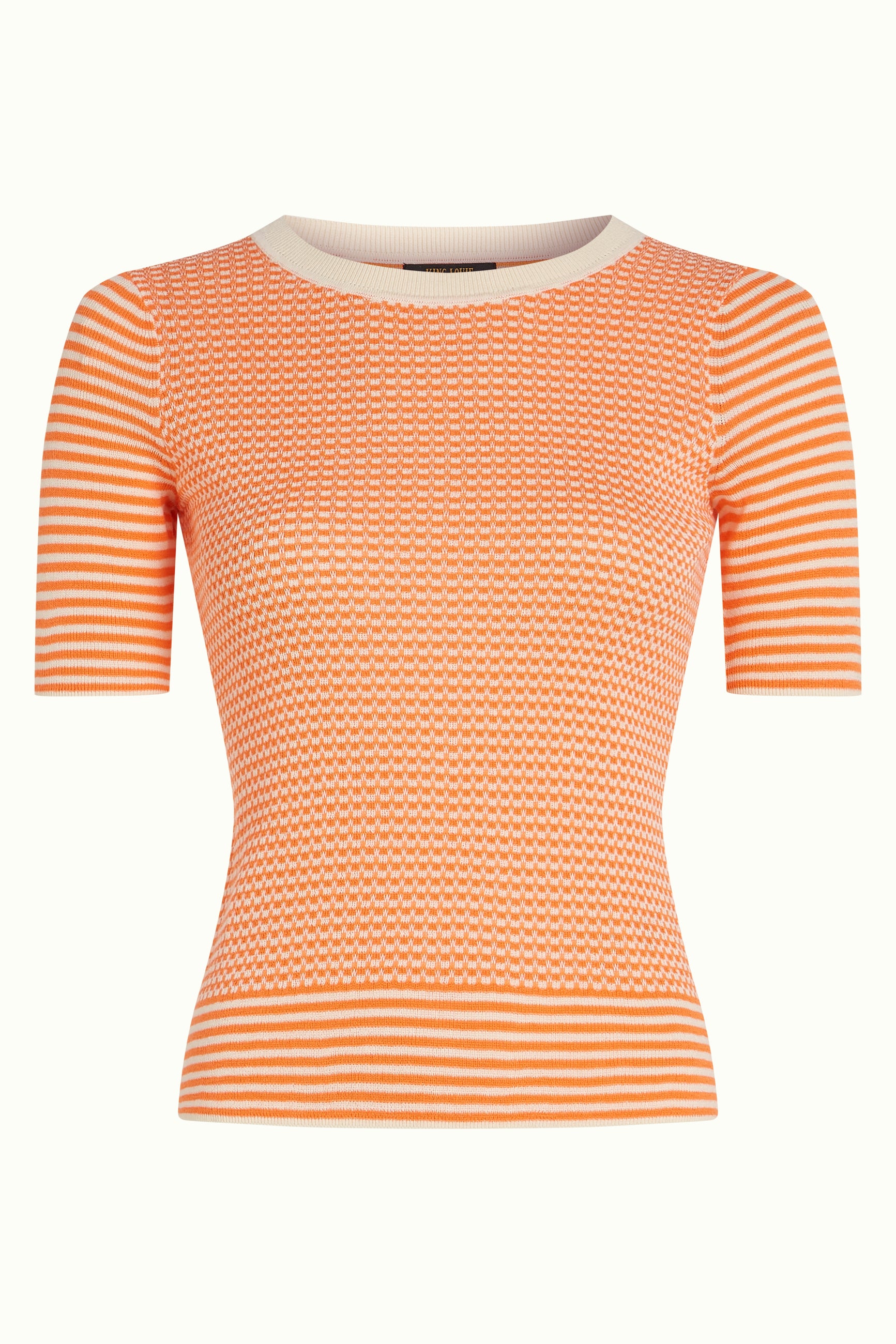 Agnes Top Denis - Nectarine Orange