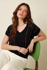 Lyra Top Marea - Black