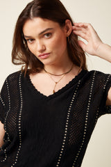 Lyra Top Marea - Black