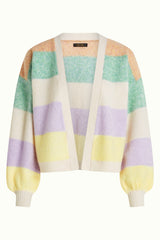 Cardi Loose Short Chunky - Cream