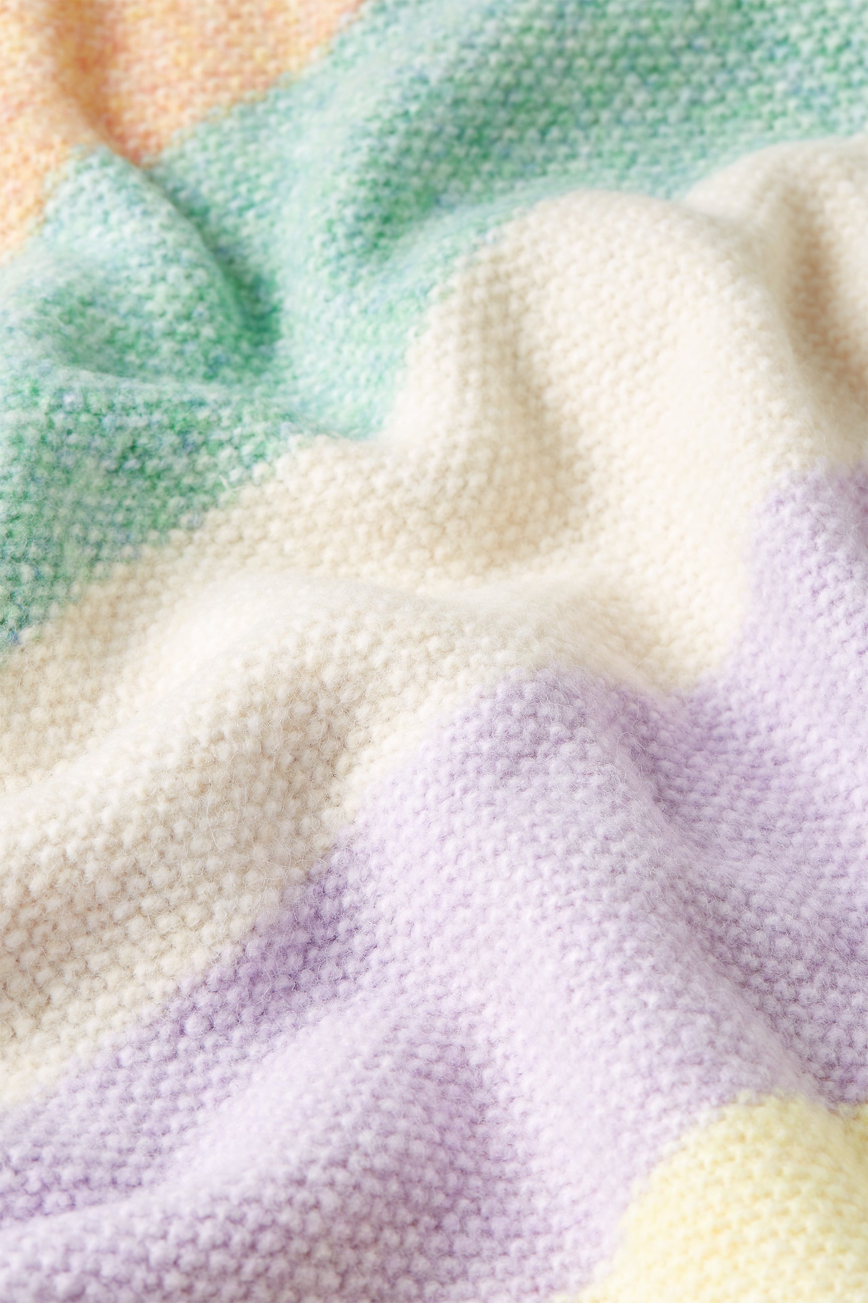 Cardi Loose Short Chunky - Cream