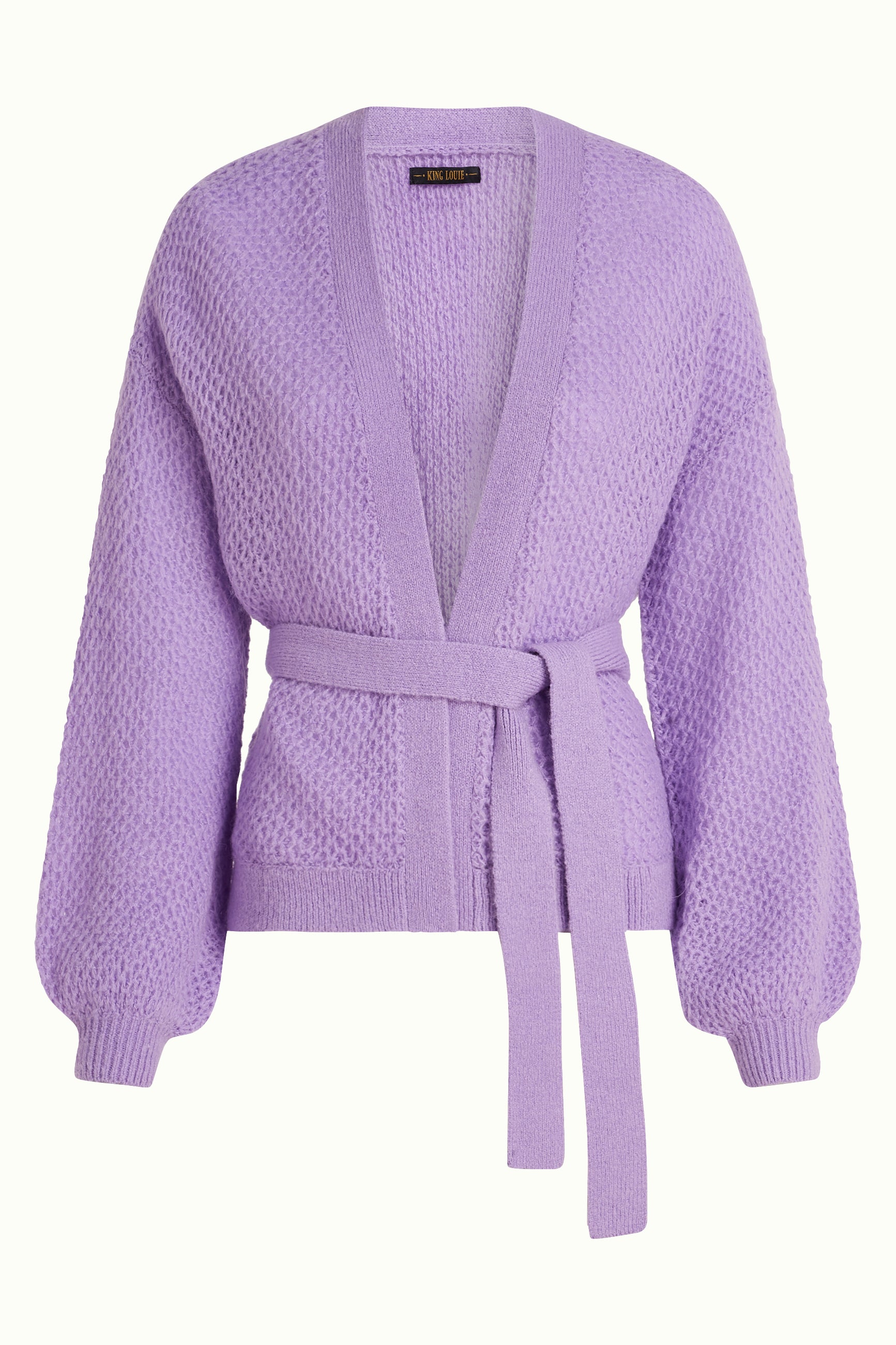 Cardi Loose Farfalle - Sheer Lilac