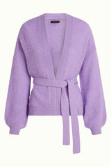 Cardi Loose Farfalle - Sheer Lilac